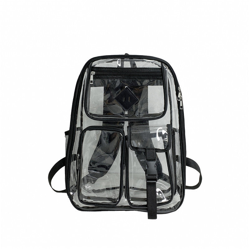 Transparenter PVC-Rucksack, wasserfest
