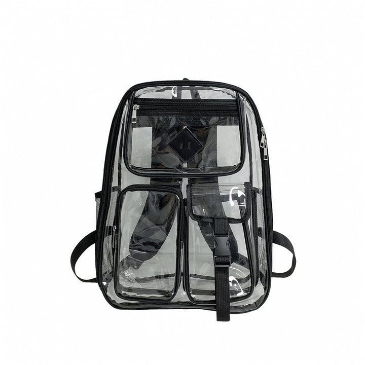 Transparenter PVC-Rucksack, wasserfest