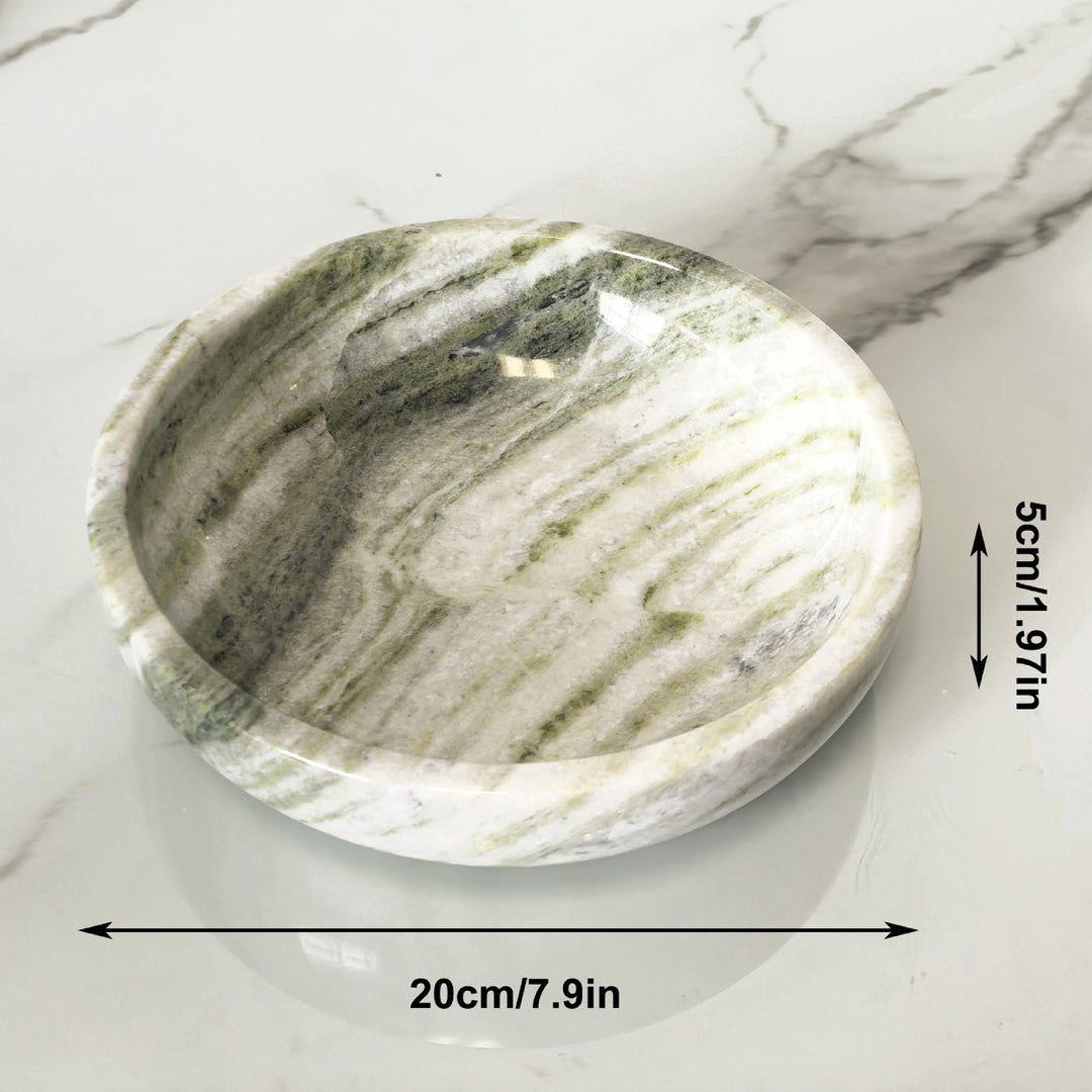 Marmor-Tablett, 20 x 5 cm, handgefertigt