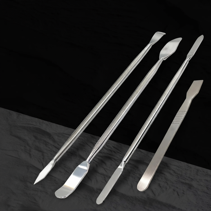 Nagel-Mischpalette aus Edelstahl, verschiedene Formen