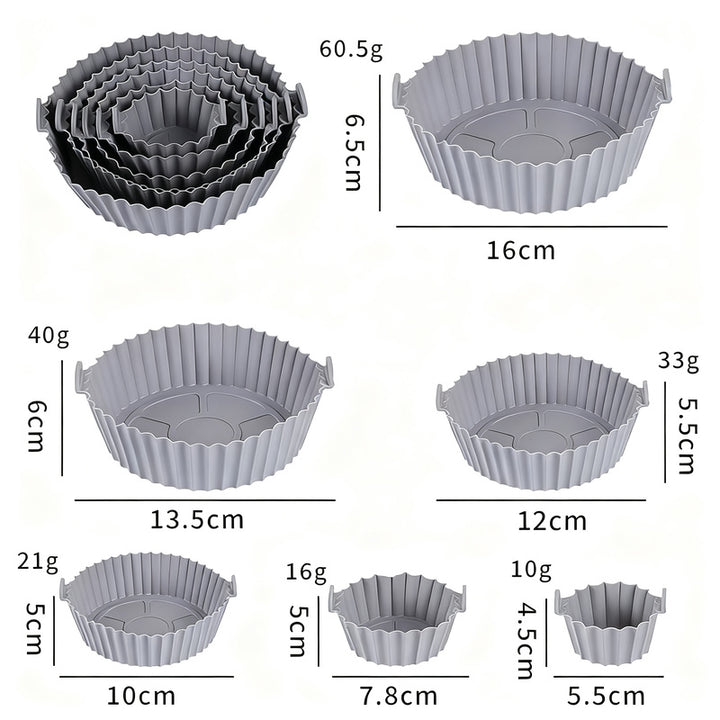 Silikon-Backform, Ei-Form, 9×7,5×5,5 cm