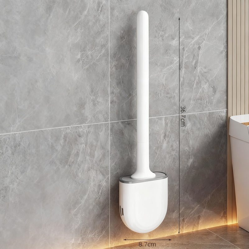 Toilettenbürste aus Silikon, wandhängend
