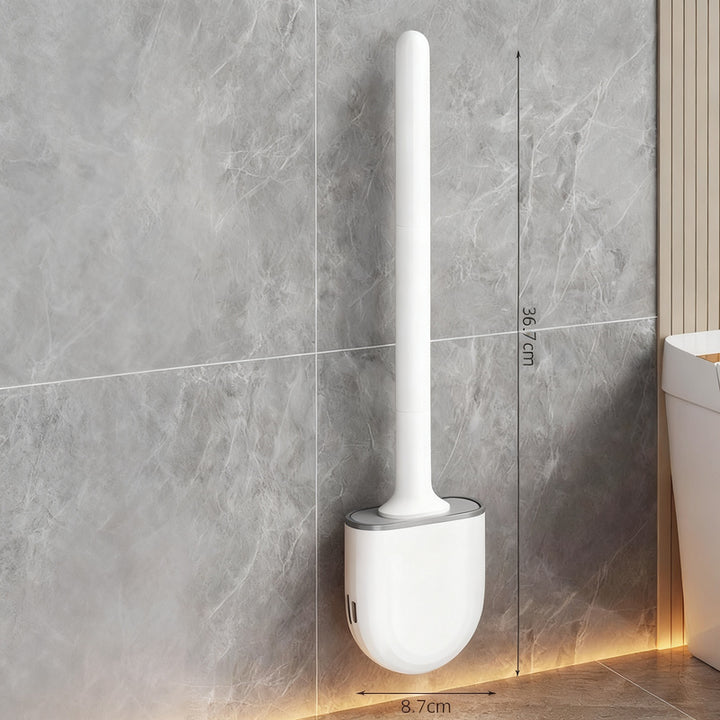 Toilettenbürste aus Silikon, wandhängend