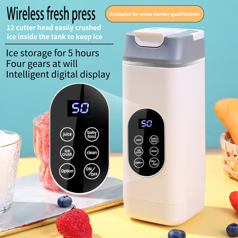 Tragbarer Entsafter mit USB-Aufladung, 400 ml