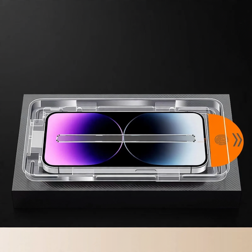 Gehärtete Glasschutzfolie für iPhone, 0,33 mm