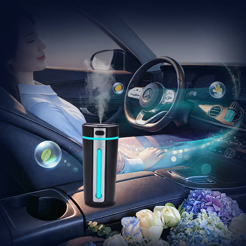 Auto-Diffuser mit LED-Licht, Modell LA-0640