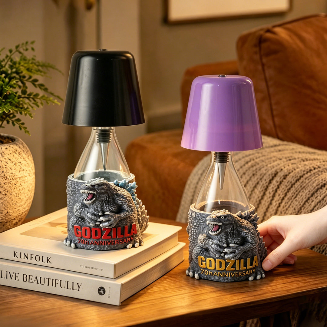 Godzilla-Figuren-Tischleuchte