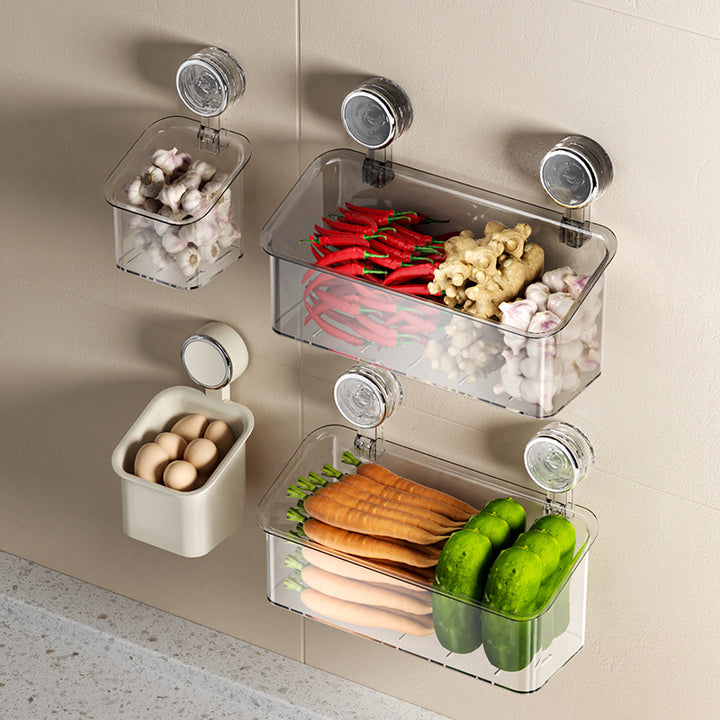 Saugnapf-Wandbox mit Ablauf, Modell YM.6933-59063