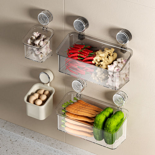 Saugnapf-Wandbox mit Ablauf, Modell YM.6933-59063