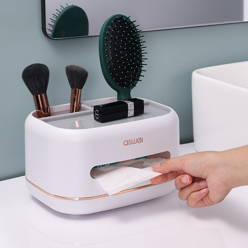 Multifunktionale Taschentuchbox aus Kunststoff