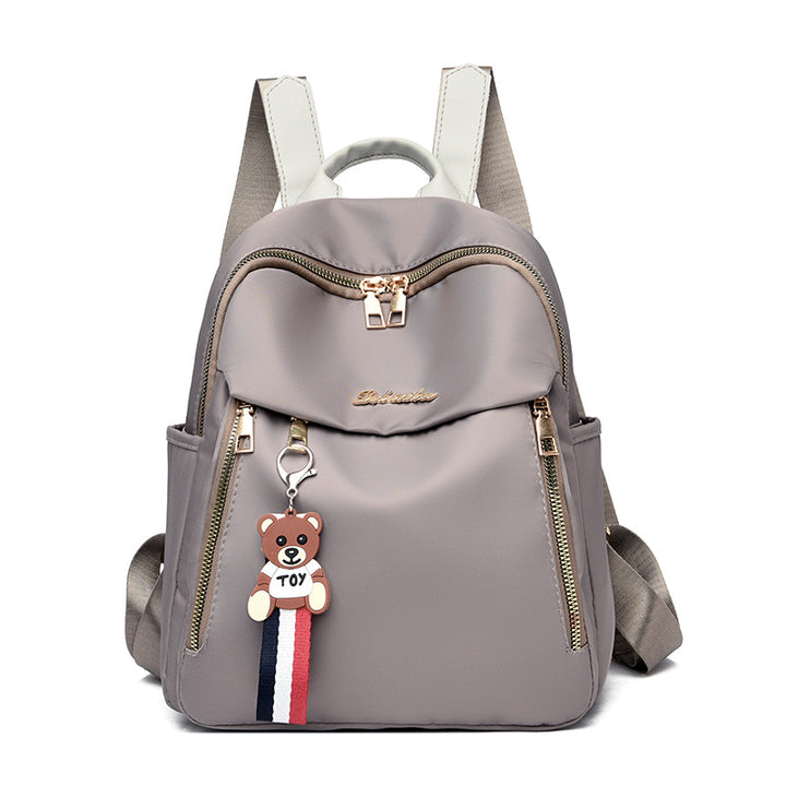 Oxford-Rucksack Damen, 25×12×29 cm, atmungsaktiv