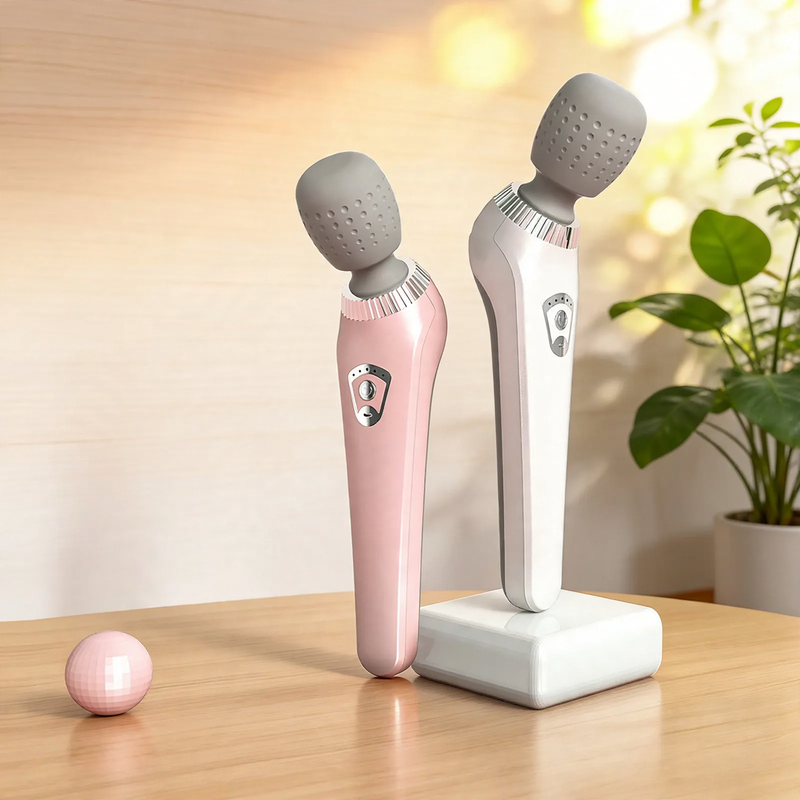 Tragbarer Schultermassager mit Vibration