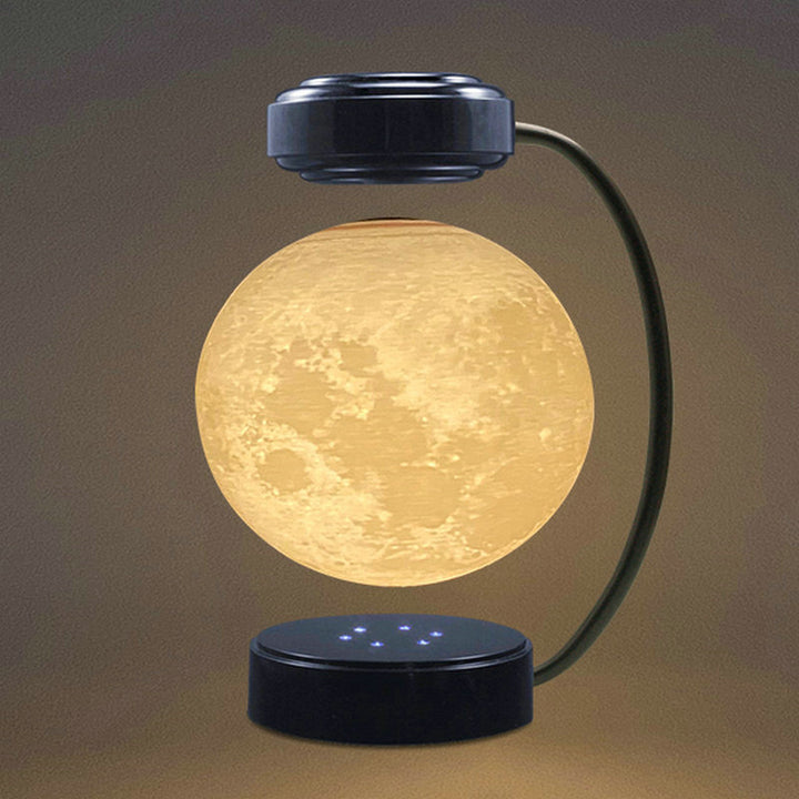 Magnetische Schwebeleuchte Mond mit LED