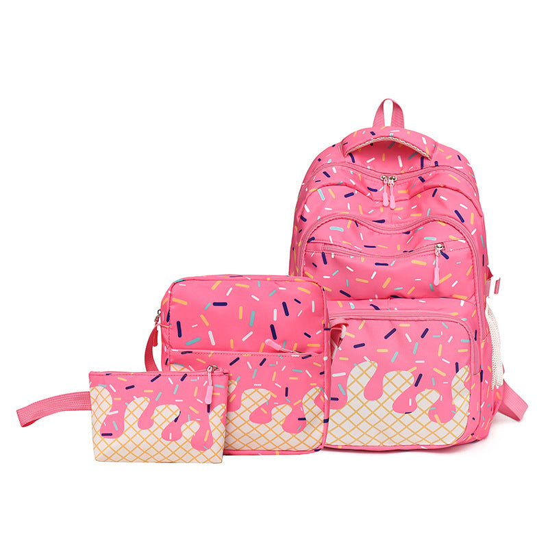 Rucksack mit Druckmuster, wasserdicht, 56–75 L
