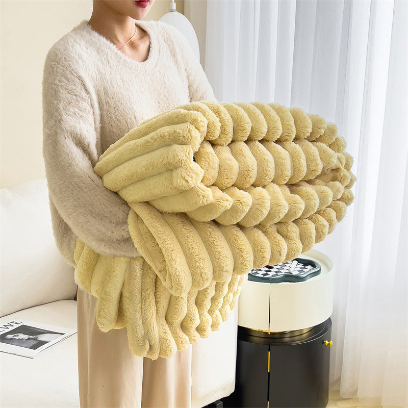 Fleecedecke aus Korallenfleece, 1500–2000 g