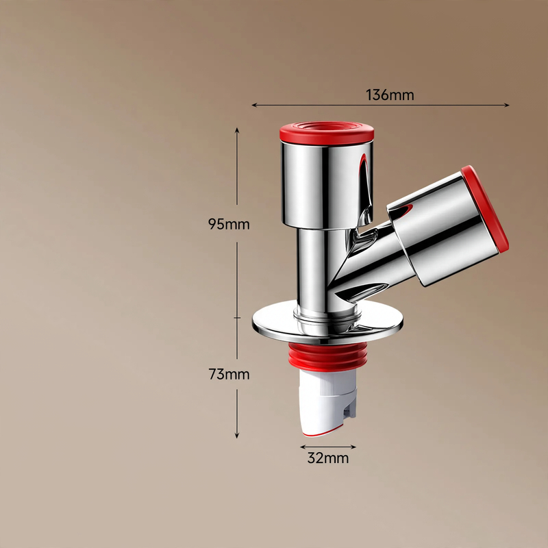 Abwasser-Verteiler für Waschmaschine und Waschbecken