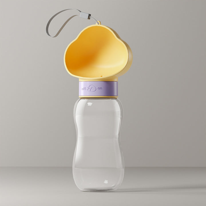 Tragbare Wasserflasche für Hunde und Katzen