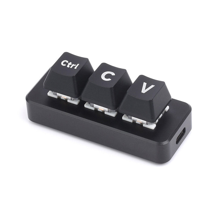 Programmierbare Mini-Tastatur, 3 Tasten