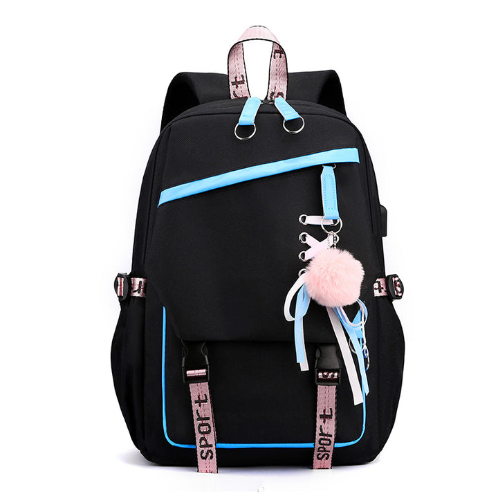 Schlichter Rucksack für Laptop, 14 Zoll, 20–35 L