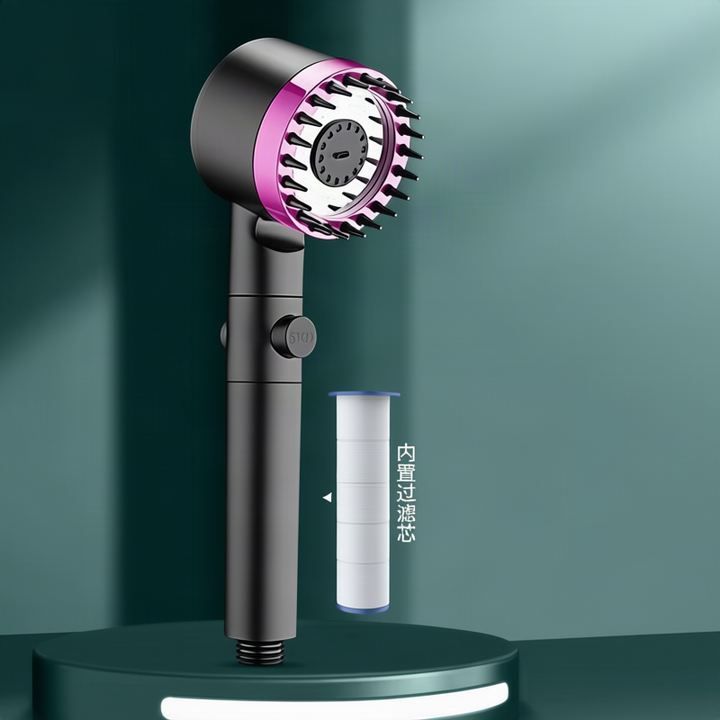 Multifunktions-Duschkopf mit LED und Massagefunktion