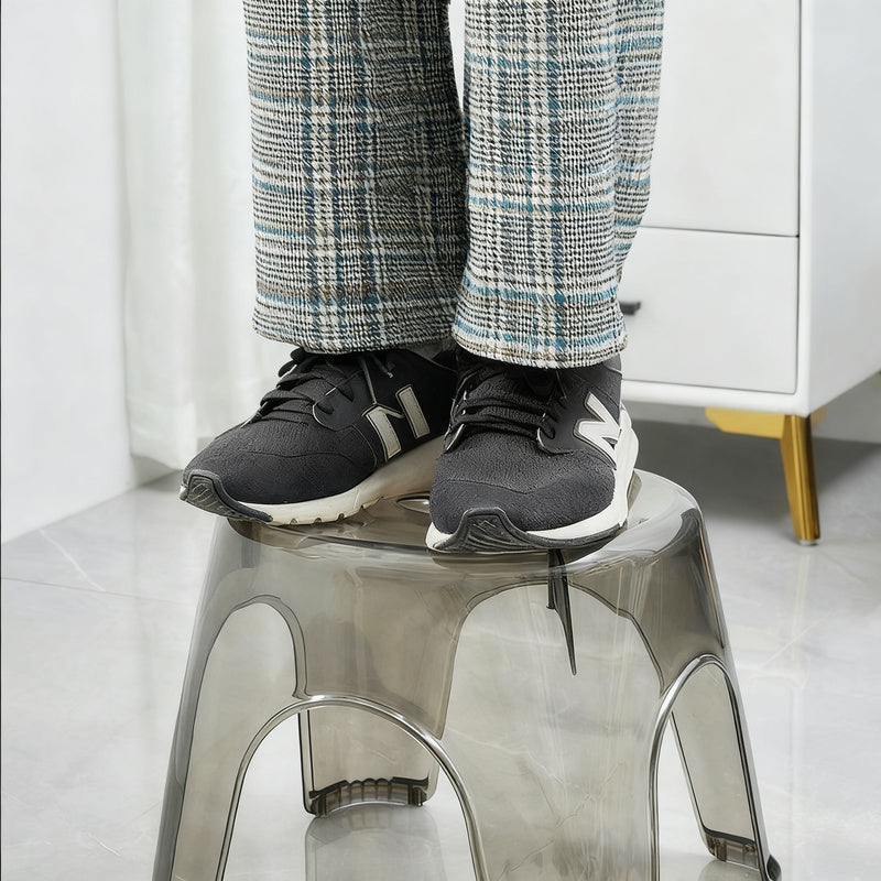 Kunststoff-Hocker, quadratisch, robust