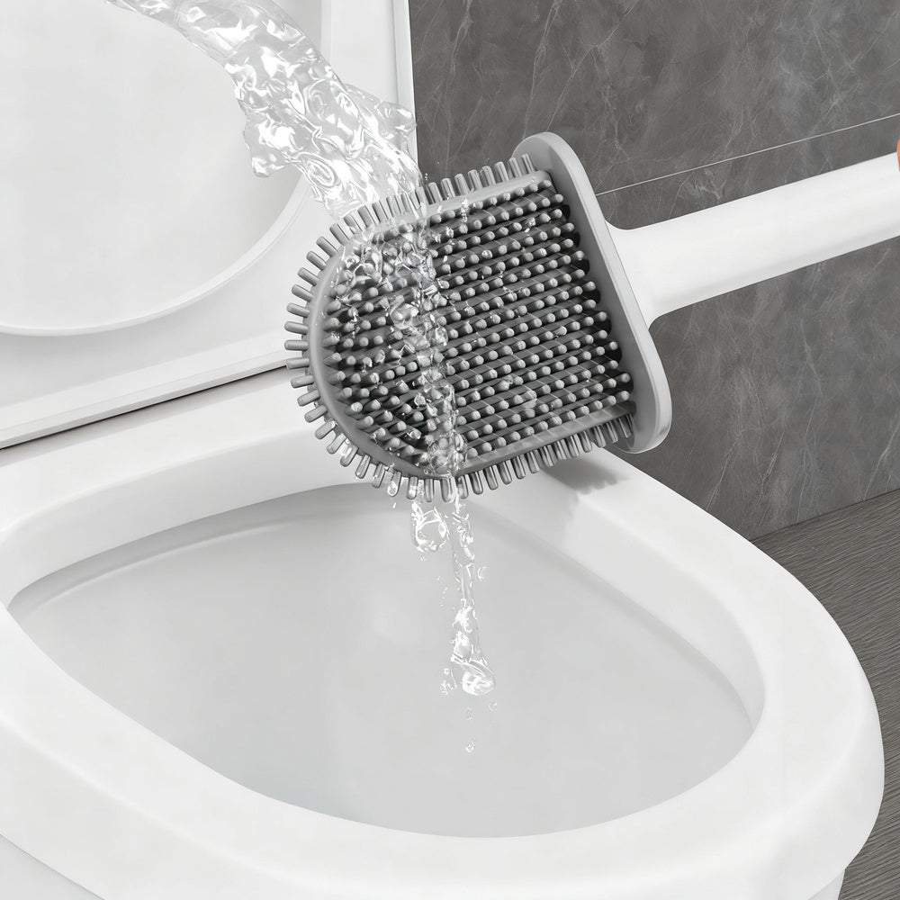 Toilettenbürste mit Ablauf-Funktion