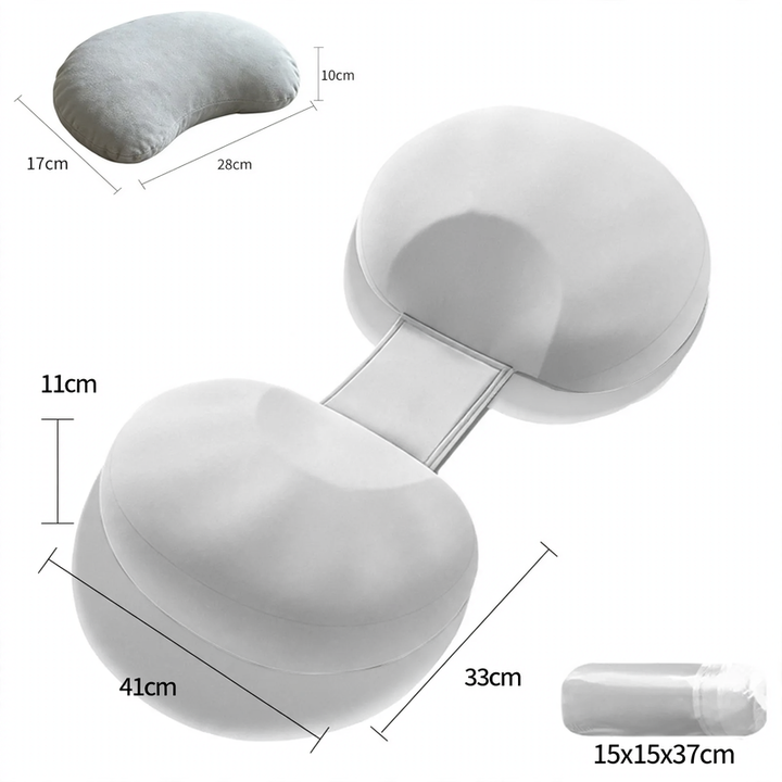 Seitenschläferkissen aus Memory-Foam für Schwangere