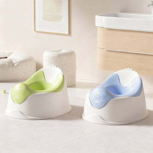Kindersitz mit Rückenlehne für die Toilette