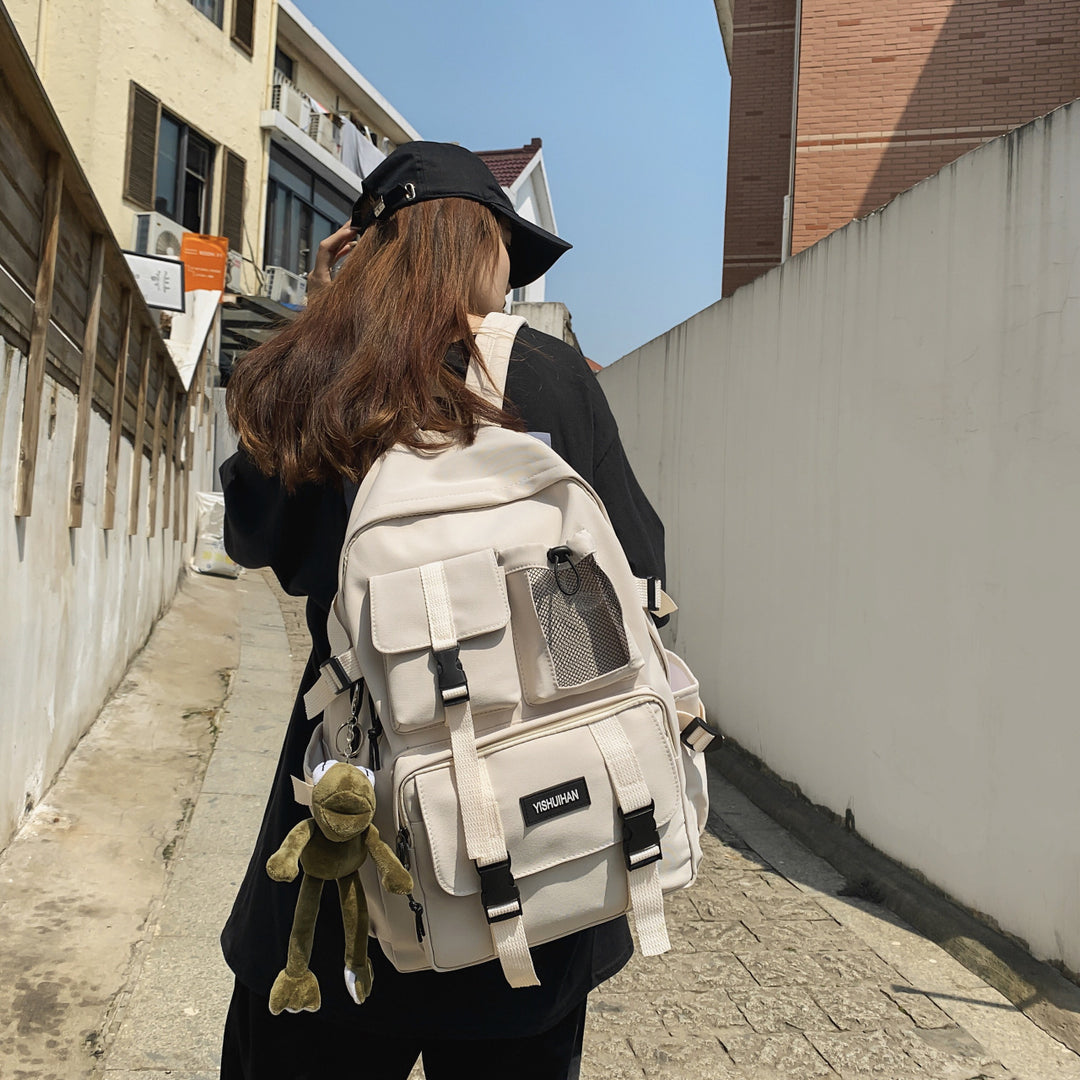 Nylon-Rucksack, atmungsaktiv und wasserfest