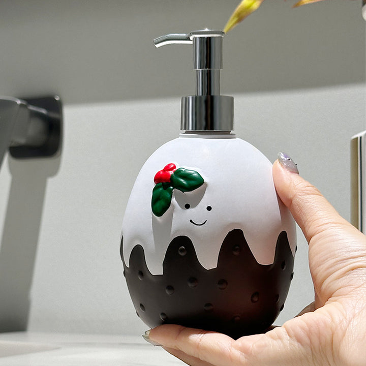 Cartoon-Pumpflasche mit Ei-Design