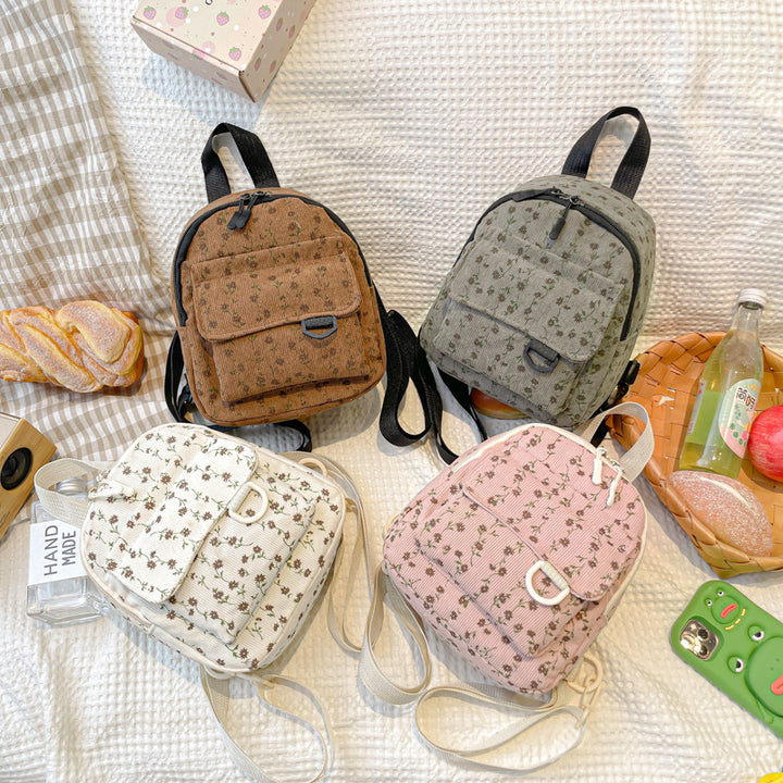 Rucksack aus Cord, zeitlos und strapazierfähig