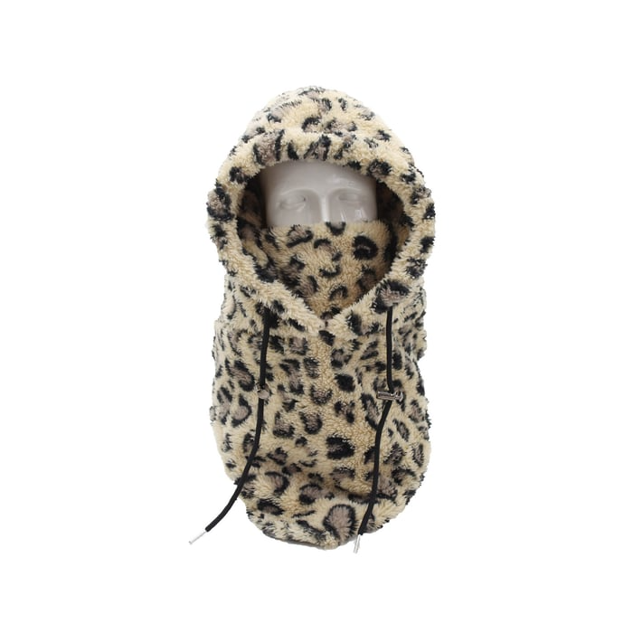 Ski-Maske mit Sherpa-Kapuze | Karnz
