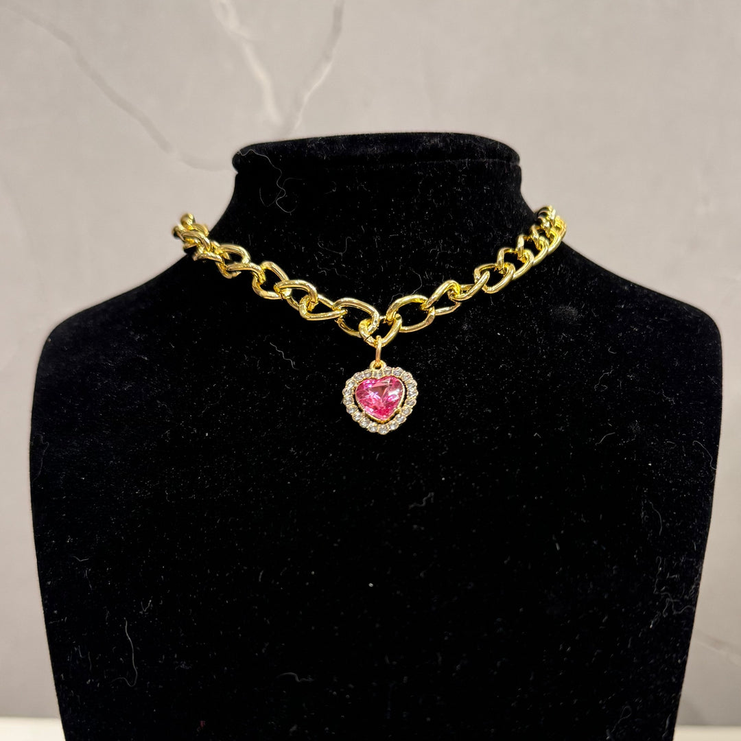 Halsband mit Kristallen und Perlen für Katzen und Hunde
