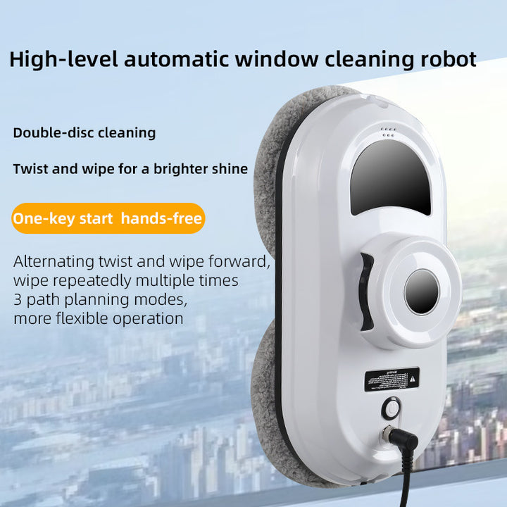 Automatischer Fensterreiniger-Roboter mit Sprühsystem