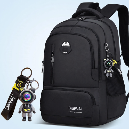 Schulrucksack mit Rolltop-Verschluss, groß