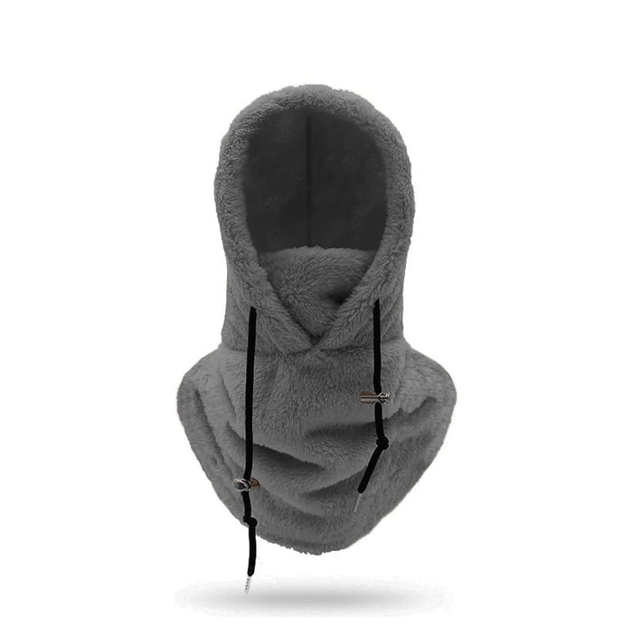 Ski-Maske mit Sherpa-Kapuze | Karnz