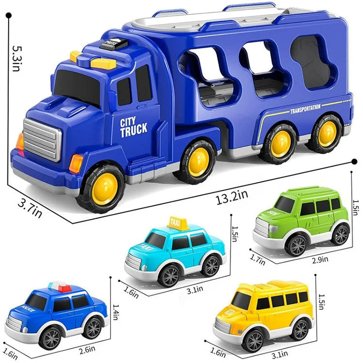FunCity Trucks - Spielset mit Licht und Sound Karnz