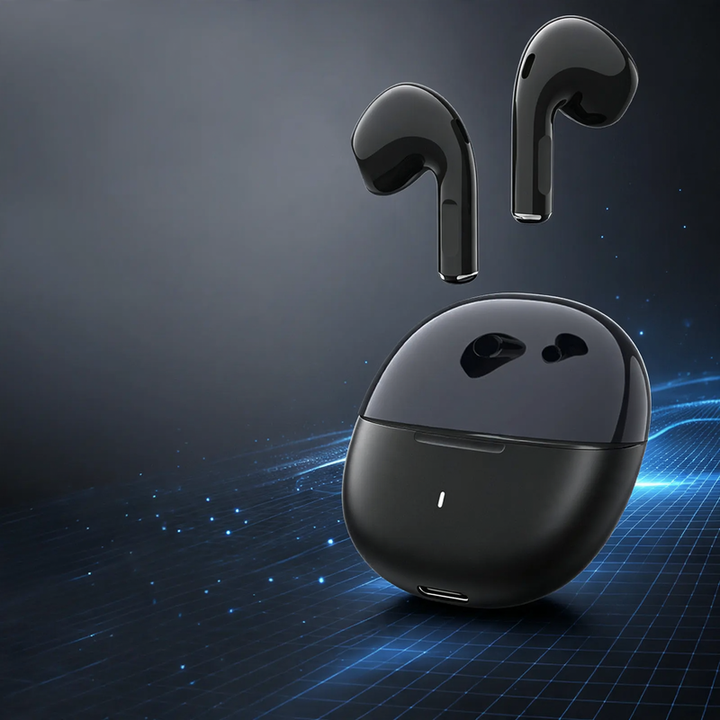 Halboffene Bluetooth-Kopfhörer mit KI-Übersetzung