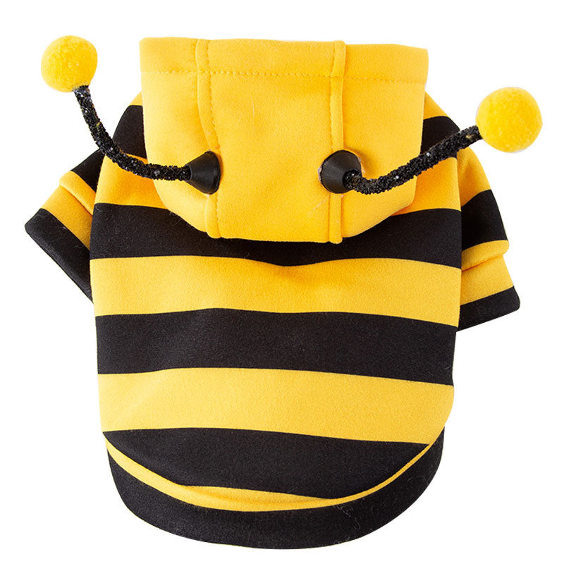 Sweatshirt für Hunde und Katzen mit Bienenmotiv