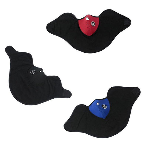 Gesichtsmaske für Radfahren, wärmend, mit Fleece