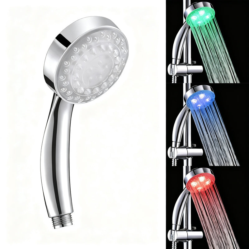 LED-Duschkopf mit Farbwechsel, Modell 8008-A25