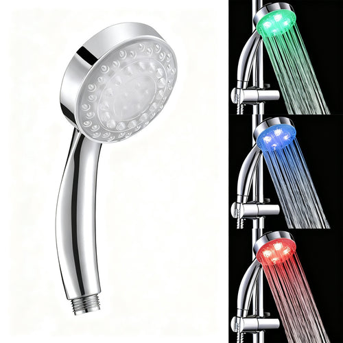 LED-Duschkopf mit Farbwechsel, Modell 8008-A25