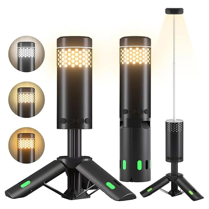 Karnz | Camping-Laterne mit Stativ wiederaufladbares LED-Licht
