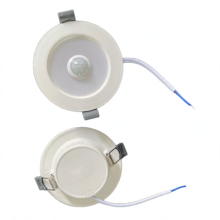 LED-Einbauleuchte mit Bewegungsmelder, verschiedene Sensoren