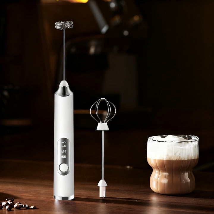 Elektrischer Milchaufschäumer, USB-C, mehrere Funktionen