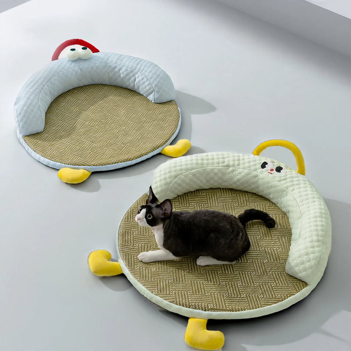 Kühlbett für Katzen und Hunde, rund