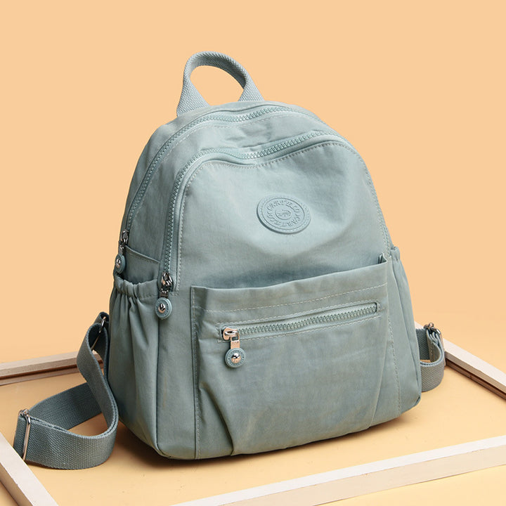 Damenrucksack, Nylon, große Kapazität