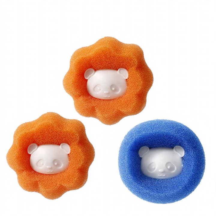 Fusselrolle für die Waschmaschine, 3er-Set
