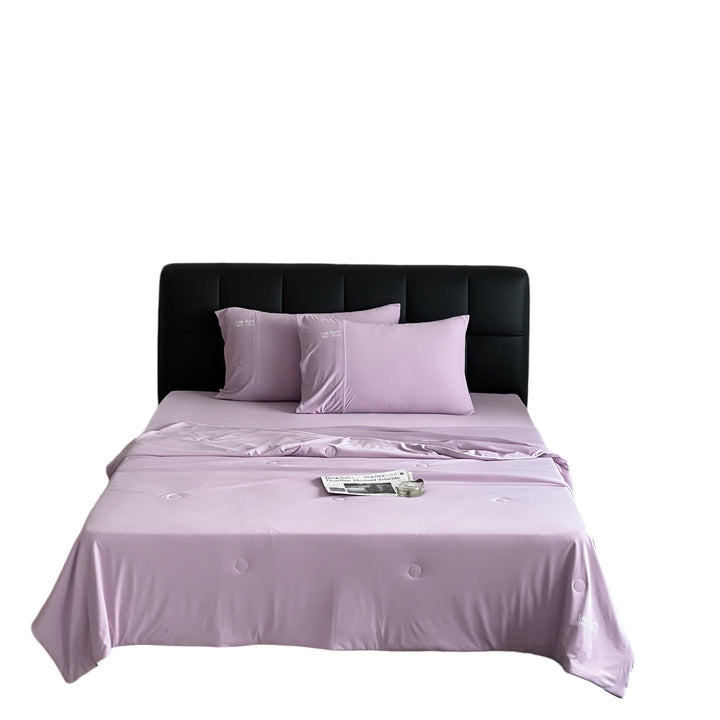Sommerdecken-Set mit Kühleffekt und Spannbettlaken