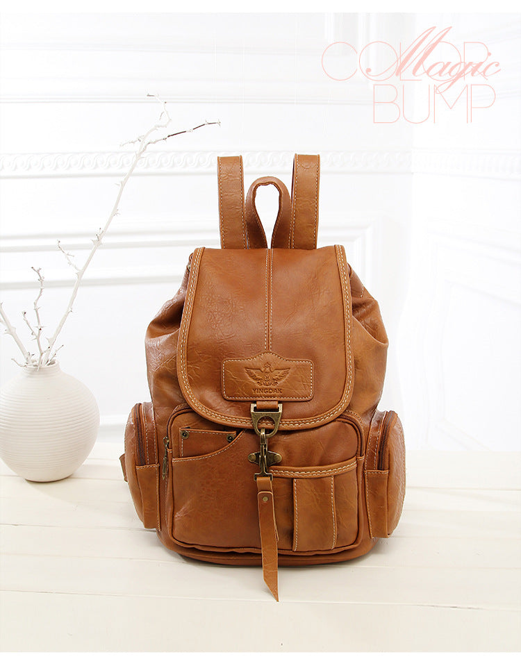 Rucksack, PU, 20–35 L, atmungsaktiv und wasserabweisend